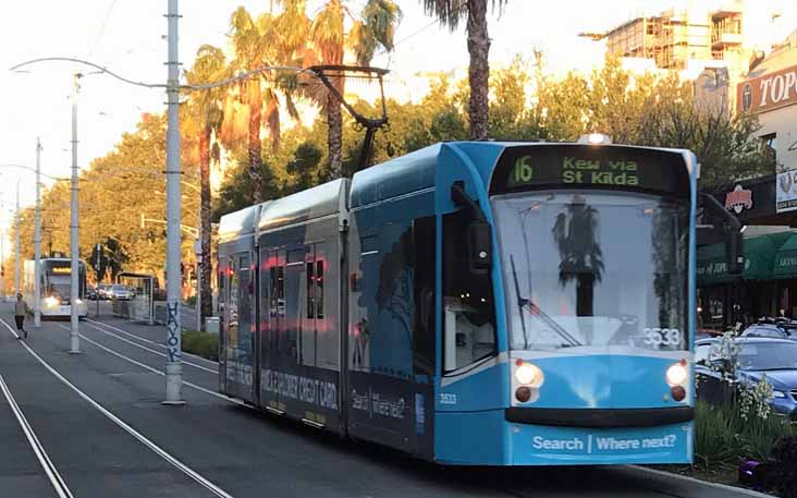 Yarra Trams Combino AMEX 3533